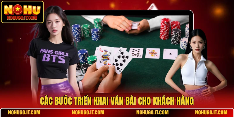 Các bước triển khai ván bài cho khách hàng