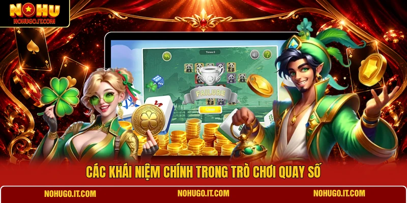 Các khái niệm chính trong trò chơi quay số