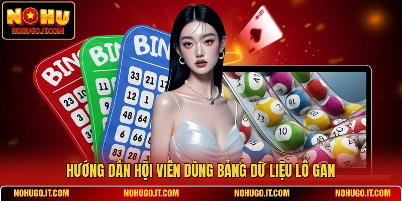 Hướng dẫn hội viên dùng bảng dữ liệu lô gan